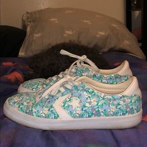 Colorful Converse low tops
